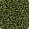 Miyuki 11 Round Seed Bead, Opaque Luster Khaki, #2539L, 13 grams
